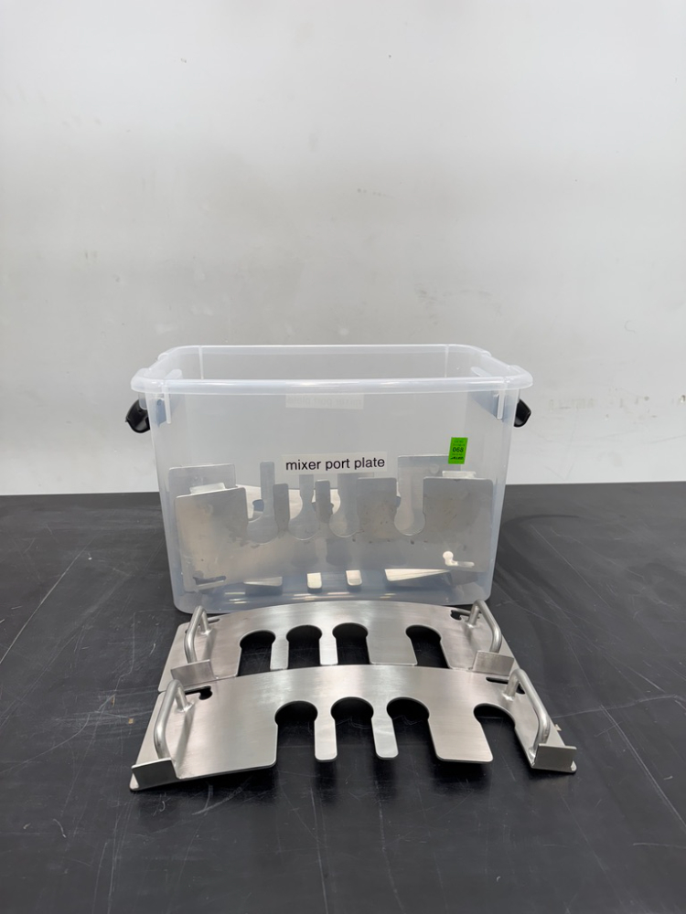 Image of Pall Stainless Steel Mixer Port Plate Set (Qty 6) for STR / XRS Single-Use Systems